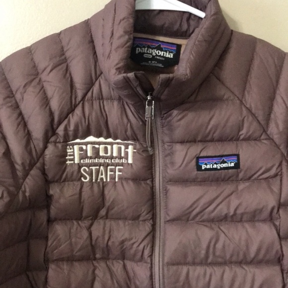 Patagonia Down Full Zip Jacket Puffer Dusky Brown - Picture 3 of 7